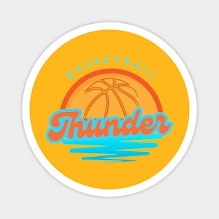 okc thunder summer vibes Magnet